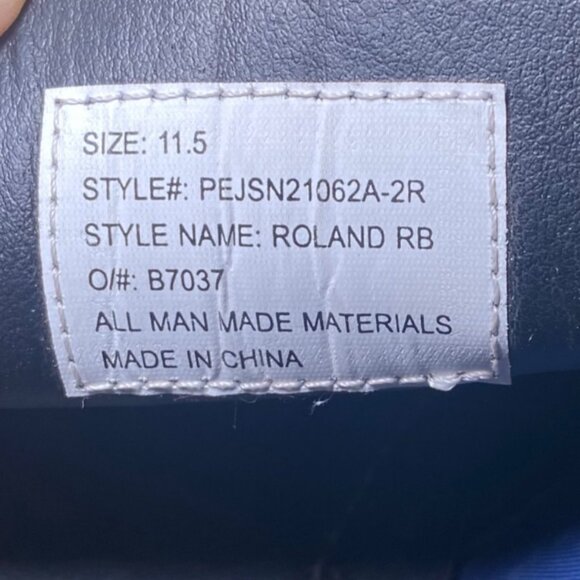 Perry Ellis Portfolio Mens Black Loafers Casual Preppy Career Wear *READ* - Picture 6 of 9